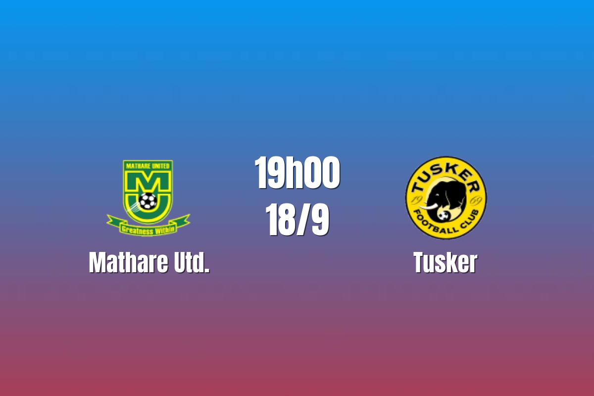Nhận định Mathare Utd vs Tusker: Bài toán hàng công, 18h00 ngày 29/10/2026