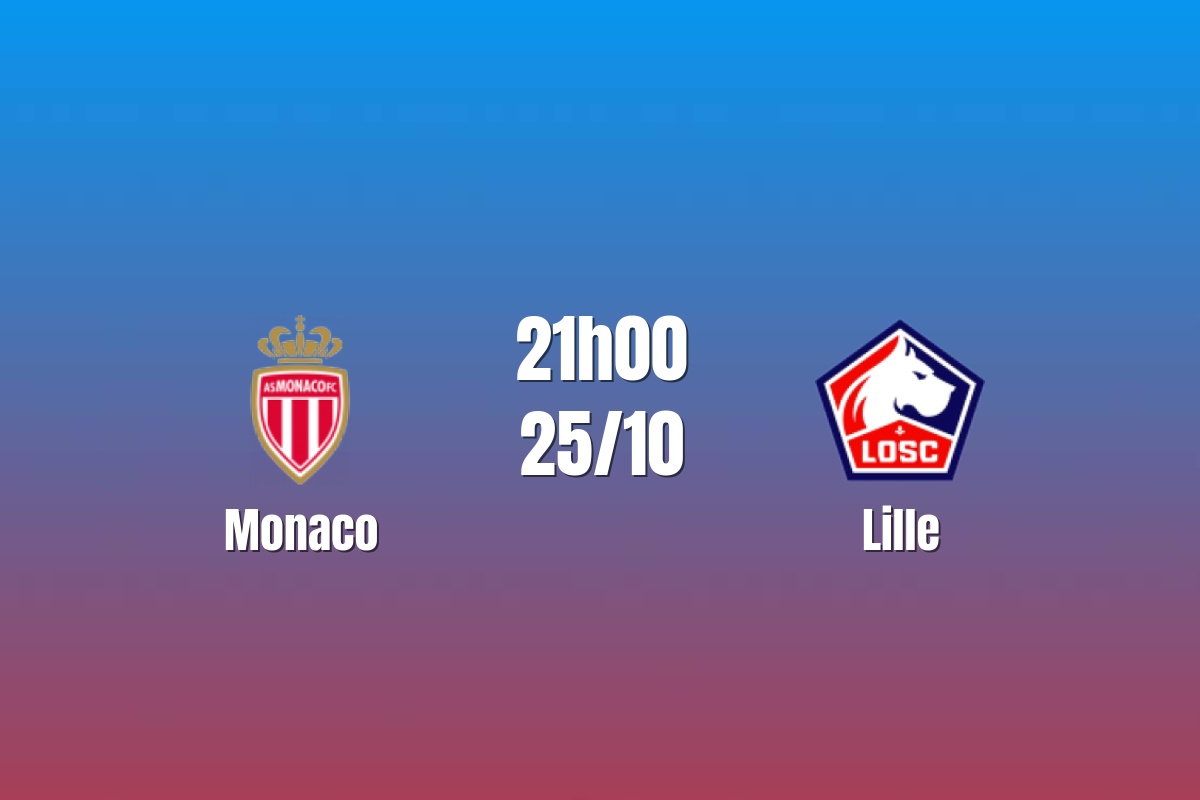 Nhận định Monaco vs Lille: Bài kiểm tra bản lĩnh, 21h00 ngày 25/10/2026