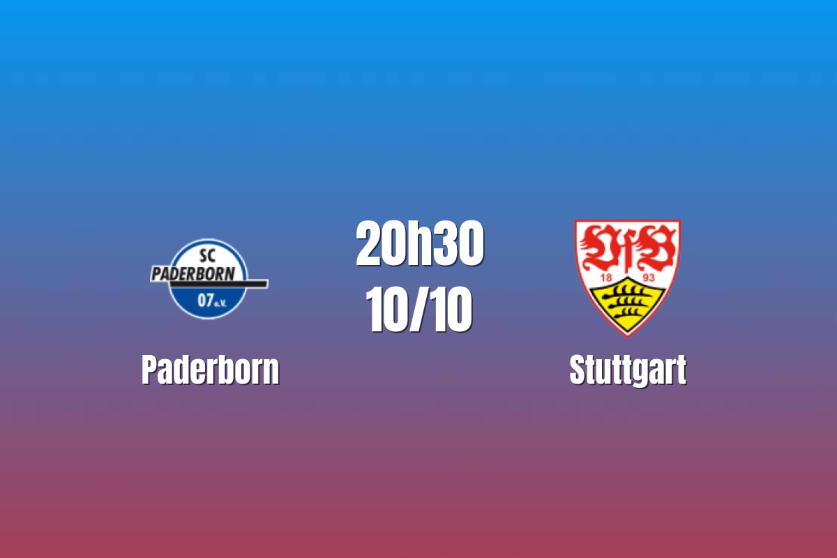 Nhận định Paderborn vs Stuttgart: Khách muốn bứt phá, 20h30 ngày 10/10/2026