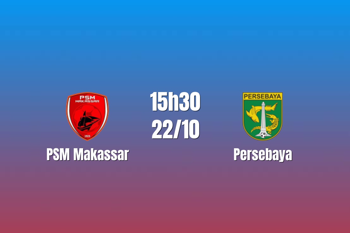 Nhận định PSM Makassar vs Persebaya: Khó khăn chờ chủ nhà, 15h30 ngày 22/10/2026