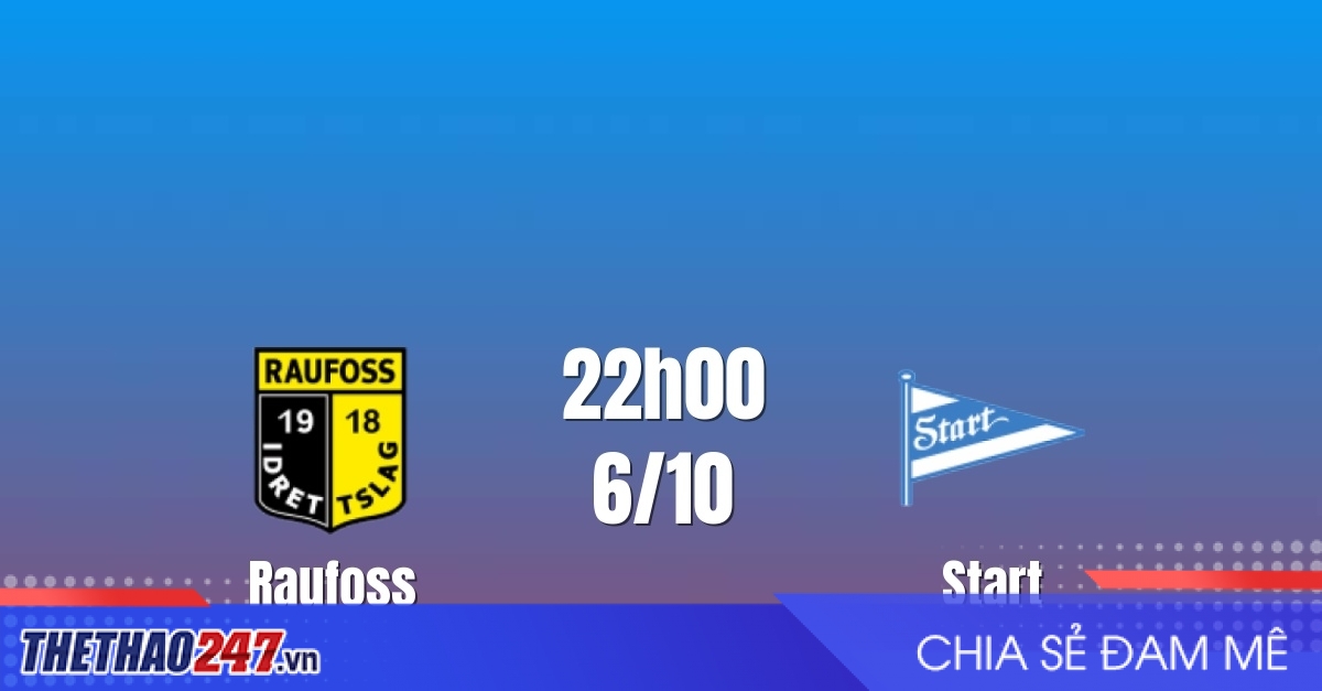 Nhận định Raufoss vs Start: Khác biệt đẳng cấp