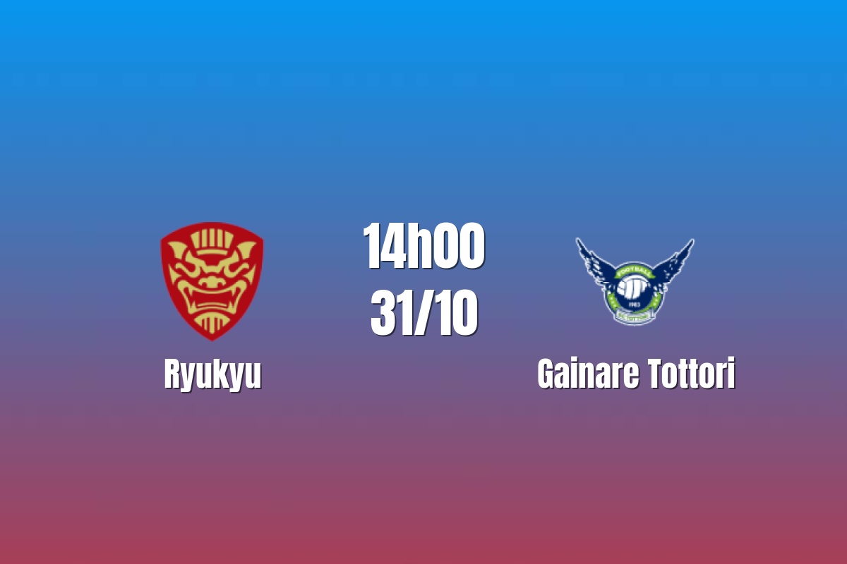 Nhận định Ryukyu vs Gainare Tottori: Đà thắng khó cản, 14h00 ngày 31/10/2026