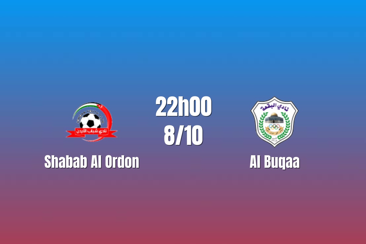 Nhận định Shabab Al Ordon vs Al Buqaa: Cân bằng ở cuộc đấu nhiều duyên nợ, 22h00 ngày 08/10/2026