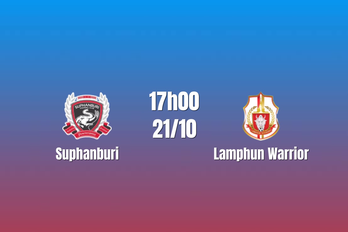 Nhận định Suphanburi vs Lamphun Warrior: Bài toán bản lĩnh, 18h00 ngày 20/10/2026