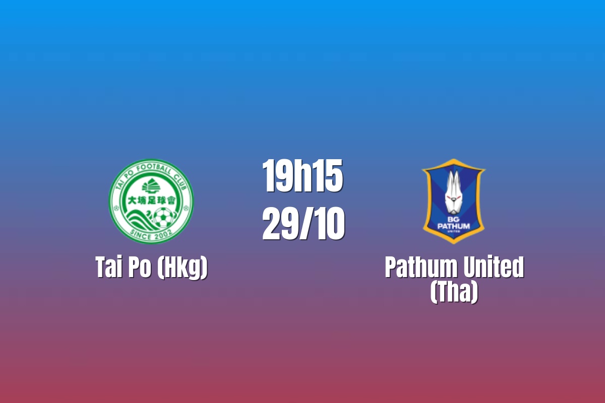 Nhận định Tai Po vs Pathum United: Cuộc chiến tìm điểm, 19h15 ngày 29/10/2026