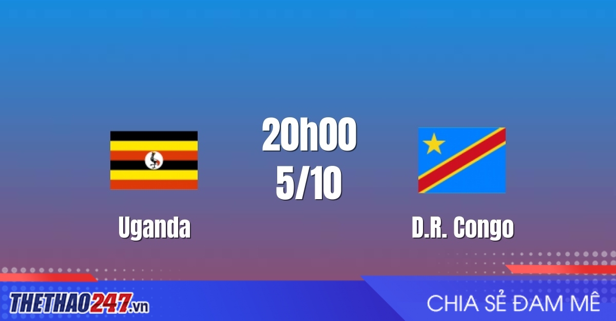 Nhận định Uganda vs DR Congo: Bài test tại Johannesburg