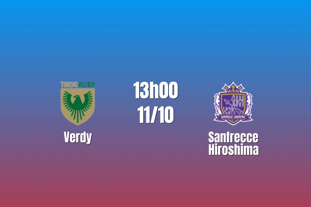 Nhận định Verdy vs Sanfrecce Hiroshima: Khác biệt phong độ, 13h00 ngày 11/10/2026