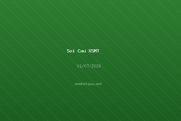 Soi cầu XSKT Đà Nẵng chuẩn xác ngày 01/07/2026 — Bạch thủ lô 23