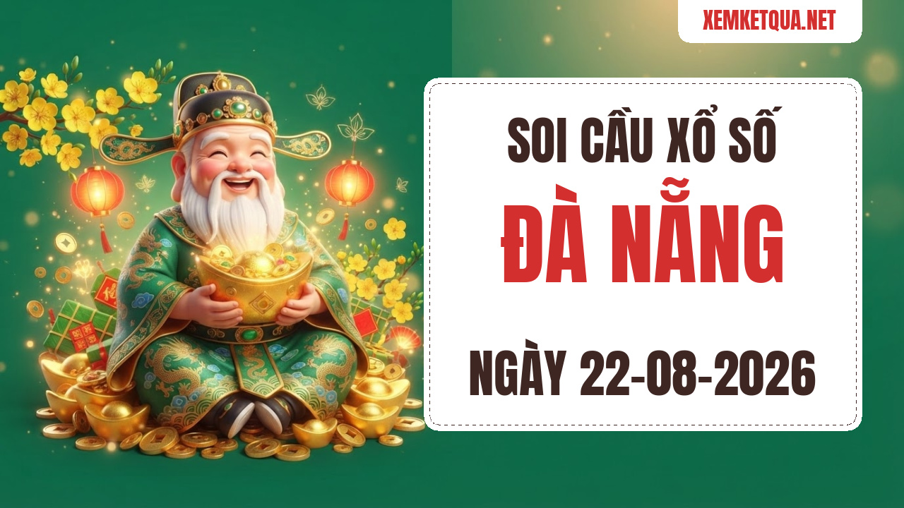 Soi cầu XSKT Đà Nẵng chuẩn xác ngày 22/08/2026 — Bạch thủ lô 49