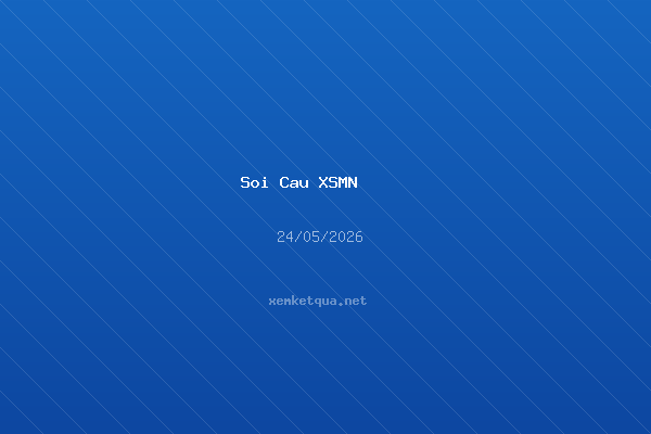 Soi cầu XSKT Lâm Đồng chuẩn xác ngày 24/05/2026 — Bạch thủ lô 08