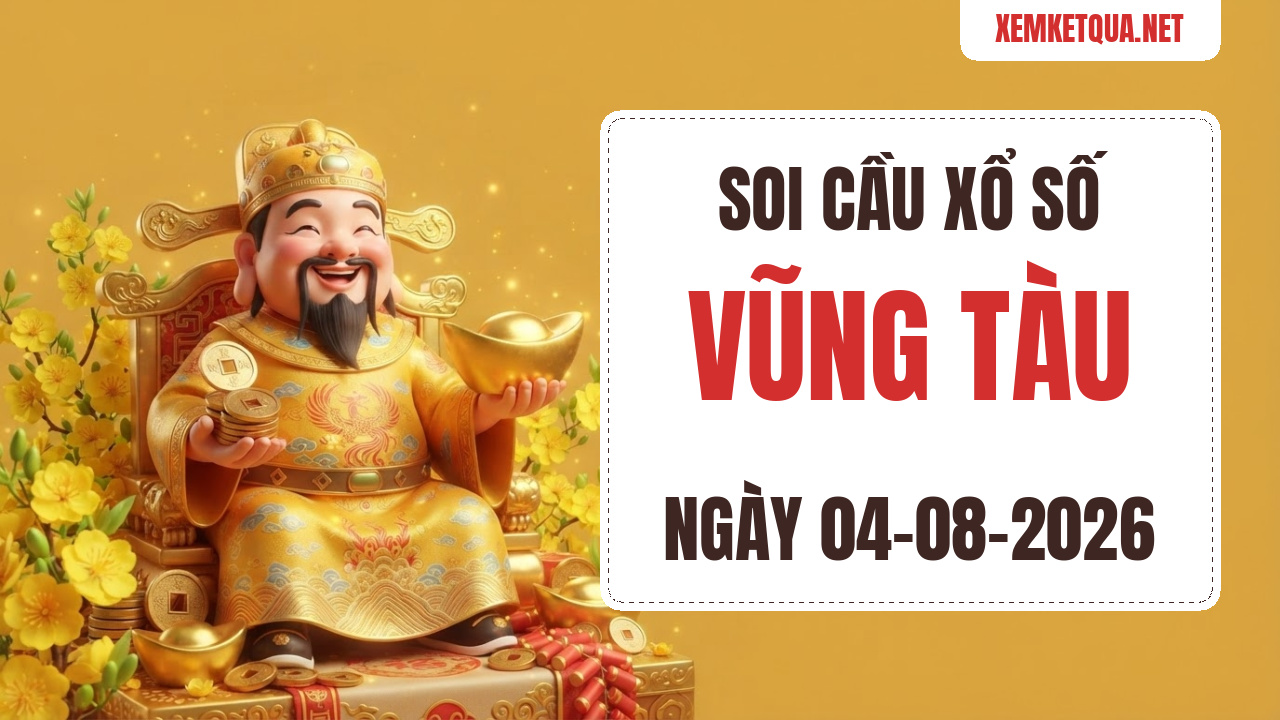 Soi cầu XSKT Vũng Tàu chuẩn xác ngày 04/08/2026 — Bạch thủ lô 71